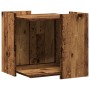 Mueble arenero de gatos madera ingeniería envejecida 53x53x51cm de , Mobiliario para gatos - Ref: Foro24-857758, Precio: 56,0...