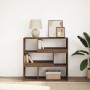 Estantería/divisor de espacios marrón roble 100x33x94,5 cm de , Librerías y estanterías - Ref: Foro24-854442, Precio: 74,97 €...