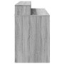 Escritorio con LED madera ingeniería gris sonoma 120x55x91 cm de , Escritorios - Ref: Foro24-3309416, Precio: 203,66 €, Descu...