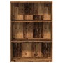 Estantería madera de ingeniería color envejecido 80x30x114 cm de , Librerías y estanterías - Ref: Foro24-857938, Precio: 50,6...
