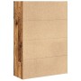 Estantería madera de ingeniería color envejecido 80x30x114 cm de , Librerías y estanterías - Ref: Foro24-857938, Precio: 50,6...