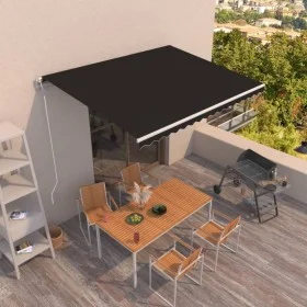Automatische ausfahrbare Markise in Anthrazitgrau, 400x350 cm. von vidaXL, Markisen - Ref: Foro24-3068989, Preis: 439,25 €, R...