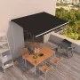 Toldo retráctil automático gris antracita 400x350 cm de vidaXL, Toldos - Ref: Foro24-3068989, Precio: 439,25 €, Descuento: %