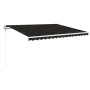 Toldo retráctil automático gris antracita 400x350 cm de vidaXL, Toldos - Ref: Foro24-3068989, Precio: 439,25 €, Descuento: %