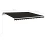 Automatische ausfahrbare Markise in Anthrazitgrau, 400x350 cm. von vidaXL, Markisen - Ref: Foro24-3068989, Preis: 439,25 €, R...