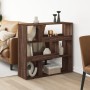 Separador de ambientes madera marrón roble 100x33x94,5 cm de , Librerías y estanterías - Ref: Foro24-3309480, Precio: 74,97 €...