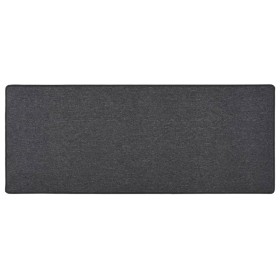 Alfombra de pasillo gris antracita 80x200 cm en Alfombras | Comprar online en Foru.es