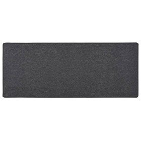 Alfombra de pasillo gris antracita 80x200 cm en Alfombras | Comprar online en Foru.es