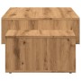 Mesa de centro madera de ingeniería roble artisan 105x55x32 cm de , Mesas de centro - Ref: Foro24-856671, Precio: 89,29 €, De...