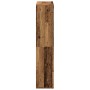 Librería divisor madera ingeniería envejecida 69,5x29x137,5 cm de , Librerías y estanterías - Ref: Foro24-858028, Precio: 71,...