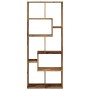 Librería divisora madera ingeniería envejecida 67x25x161,5 cm de , Librerías y estanterías - Ref: Foro24-858082, Precio: 89,2...