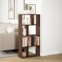 Estantería de madera de ingeniería marrón roble 60x20x120 cm de , Librerías y estanterías - Ref: Foro24-858153, Precio: 74,25...