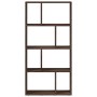 Estantería de madera de ingeniería marrón roble 60x20x120 cm de , Librerías y estanterías - Ref: Foro24-858153, Precio: 74,25...