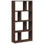 Estantería de madera de ingeniería marrón roble 60x20x120 cm de , Librerías y estanterías - Ref: Foro24-858153, Precio: 74,25...
