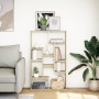 Estantería de madera de ingeniería roble Sonoma 72x20x120 cm de , Librerías y estanterías - Ref: Foro24-858158, Precio: 70,76...