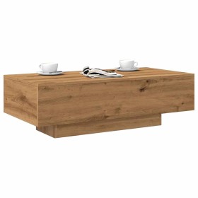 Mesa de centro madera ingeniería roble artisan 100x49,5x31 cm de , Mesas de centro - Ref: Foro24-856405, Precio: 72,70 €, Des...
