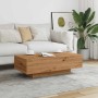 Mesa de centro madera ingeniería roble artisan 100x49,5x31 cm de , Mesas de centro - Ref: Foro24-856405, Precio: 72,70 €, Des...