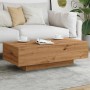 Mesa de centro madera ingeniería roble artisan 100x49,5x31 cm de , Mesas de centro - Ref: Foro24-856405, Precio: 72,70 €, Des...