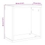 Estantes cubo de pared 4 uds madera roble artisan 30x15x30 cm de , Estantes y estanterías - Ref: Foro24-856580, Precio: 44,01...