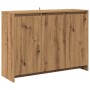 Aparador de madera de ingeniería roble artisan 102x33x75 cm de , Aparadores - Ref: Foro24-856781, Precio: 117,26 €, Descuento: %