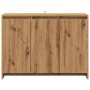 Aparador de madera de ingeniería roble artisan 102x33x75 cm de , Aparadores - Ref: Foro24-856781, Precio: 117,26 €, Descuento: %
