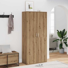 Mueble zapatero madera de ingeniería roble artisan 80x39x178 cm de , Zapateros y organizadores de calzado - Ref: Foro24-85604...
