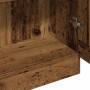Aparador madera ingeniería madera envejecida 82,5x30,5x185 cm de , Librerías y estanterías - Ref: Foro24-3318716, Precio: 178...