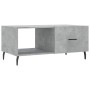 Mesa de centro madera contrachapada gris hormigón 90x50x40 cm de , Mesas de centro - Ref: Foro24-829232, Precio: 46,45 €, Des...