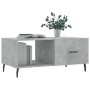 Mesa de centro madera contrachapada gris hormigón 90x50x40 cm de , Mesas de centro - Ref: Foro24-829232, Precio: 46,45 €, Des...
