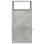 Mesilla de noche con cajón gris hormigón 25x31x66 cm de , Mesitas de noche - Ref: Foro24-858620, Precio: 60,19 €, Descuento: %