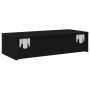 Estante de pared con cajones de madera contrachapada negro de , Estantes y estanterías - Ref: Foro24-859969, Precio: 60,39 €,...