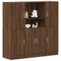 Set de muebles de cocina 3 pzas madera ingeniería roble marrón de , Estantes y estanterías - Ref: Foro24-3324157, Precio: 268...