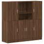 Set de muebles de cocina 3 pzas madera ingeniería roble marrón de , Estantes y estanterías - Ref: Foro24-3324157, Precio: 268...