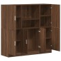 Set de muebles de cocina 3 pzas madera ingeniería roble marrón de , Estantes y estanterías - Ref: Foro24-3324157, Precio: 268...
