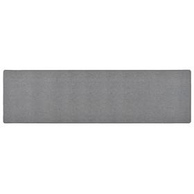 Alfombra de pasillo gris oscuro 50x200 cm en Alfombras | Comprar online en Foru.es