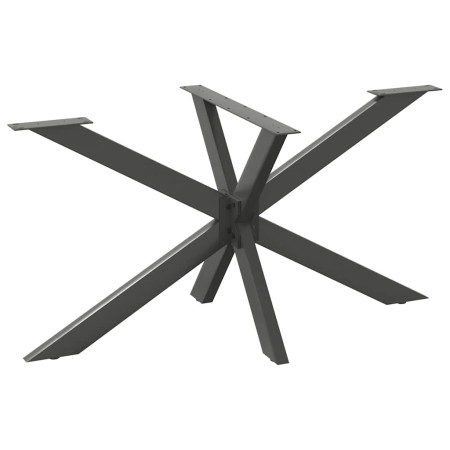 Pata mesa comedor forma araña antracita 150x78x(72-73) cm acero de , Patas para mesas - Ref: Foro24-4013118, Precio: 185,41 €...