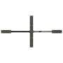 Pata mesa comedor forma araña antracita 150x78x(72-73) cm acero de , Patas para mesas - Ref: Foro24-4013118, Precio: 185,41 €...