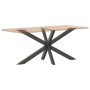 Pata mesa comedor forma araña antracita 150x78x(72-73) cm acero de , Patas para mesas - Ref: Foro24-4013118, Precio: 185,41 €...
