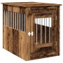Jaula para perros madera de ingeniería madera vieja 55x80x68 cm de , Casetas para perros - Ref: Foro24-857642, Precio: 92,35 ...