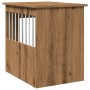 Jaula para perros madera ingeniería roble artesanal 45x62x59cm de , Casetas para perros - Ref: Foro24-857637, Precio: 72,61 €...