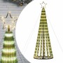 VidaXL Árbol de Navidad LED 275 LEDs blanco cálido 180 cm de , Arboles de navidad - Ref: Foro24-358064, Precio: 49,67 €, Desc...