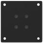 Patas para mesa de centro 4 uds acero negro 42-44 cm de , Patas para mesas - Ref: Foro24-4012452, Precio: 51,20 €, Descuento: %