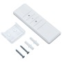 Toldo automático LED sensor de viento gris antracita 450x350 cm de vidaXL, Toldos - Ref: Foro24-3069014, Precio: 716,24 €, De...
