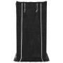Leñero cubierta lluvia 100x100x200 cm acero galvanizado de , Bolsas y soportes de leña - Ref: Foro24-4104951, Precio: 106,87 ...