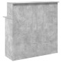 Mostrador de recepción gris hormigón 100x50x103,5 cm de , Escritorios - Ref: Foro24-859027, Precio: 125,85 €, Descuento: %