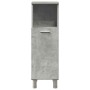 Juego muebles de baño 4 pzas madera contrachapada gris hormigón de , Muebles de baño - Ref: Foro24-3324850, Precio: 215,31 €,...