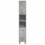 Juego muebles de baño 4 pzas madera contrachapada gris hormigón de , Muebles de baño - Ref: Foro24-3324850, Precio: 215,31 €,...