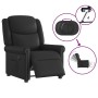 Sillón reclinable eléctrico cuero sintético negro brillante de , Sillones - Ref: Foro24-3303414, Precio: 263,05 €, Descuento: %