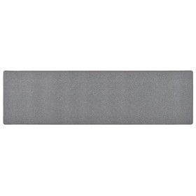 Alfombra de pasillo gris oscuro 80x300 cm en Alfombras | Comprar online en Foru.es