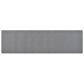 Alfombra de pasillo gris oscuro 80x300 cm en Alfombras | Comprar online en Foru.es